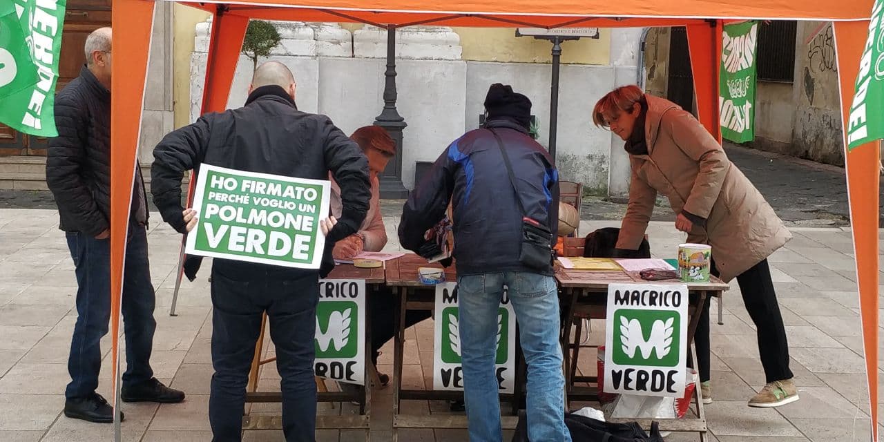 Petizione macrico caserta